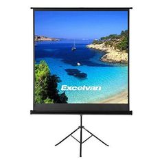 1 Top 10 Best Home Projector Screens In 2017 Reviews La Casa Projector Screen With Foldable Stand Tripod Excelvan Portable 70 X Hd 1 Pull Up Movie For Home Theater Cinema Wedding Party Office