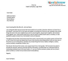 11 best professional character reference letter images cv template personal recommendation letter for scholarship