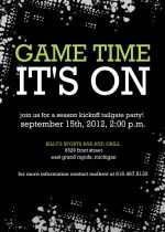 31 Best Football Invitations Images Football Invitations Ticket