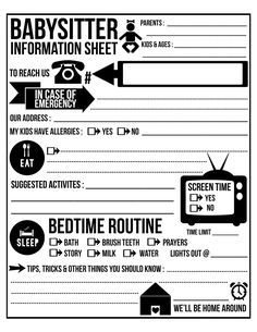 24 best babysitting flyers