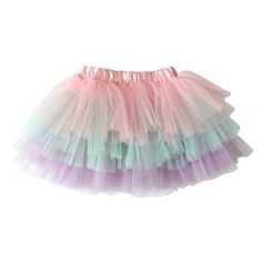 Easter Spring Plus Size Optional Bow Childrens Pastel Rainbow Tutu Adult Teens