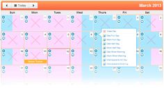 custody calendar template 43 parenting calendar parenting calendar template