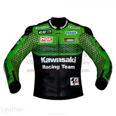 Replica Noir Kawasaki T-Shirt Racing Team S