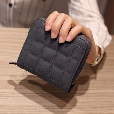 Titulaire Femmes Embrayage Fleur Cuir Carte Tirette Portefeuille Sac À Main Sacs Sac à main