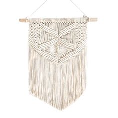 Living Room Wall Pediment 45.72cm X 30.48cm Wall Decor Macrame Tapestry Kitchen Decorations for Home Bedroom or Apartment Samhita Macrame wall hanging Indoor Hanging