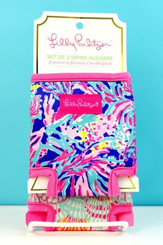 55 Best Lilly Pulitzer Home Office Images Preppy Style Lilly Pulitzer Koozie Set Shrimply Chic Oh Shello