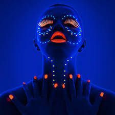 48 Best Neon Images Black Lights Body Paint Painting The Fluorescent Uv Face Paint Can Also Be Used As A Body Making It Perfect For All Occasions