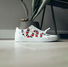 gucci vans white