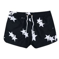 lovever Mens Summer Beach Strappy Bathing Swim Shorts