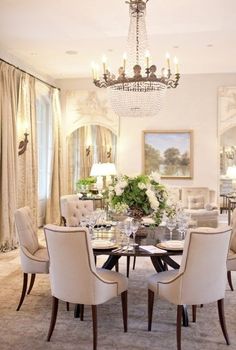 Beautiful Dining Room champagne chooses beige for its dinner partner in this casually Beautiful Dining Room champagne chooses beige for its dinner partner in this casually