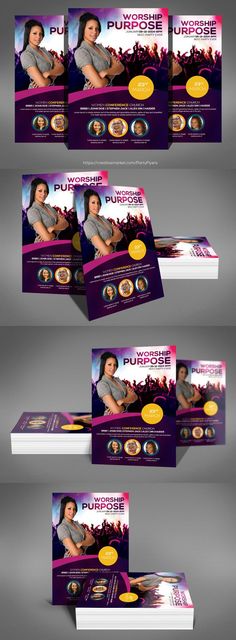 Women Conference Flyer Template by Party Flyers on @creativemarket - conference flyer template Women Conference Flyer Template by Party Flyers on @creativemarket - conference flyer template