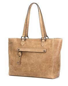 FRYE MELISSA LEATHER DISTRESSED ZIP HOBO BAG PURSE HANDBAG ICE NEW $398