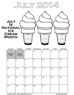 8 best july images calendar pages month of july july calendar calendar for month of july