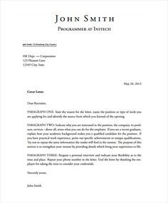 537 best cover letter tips images on pinterest introduction letter