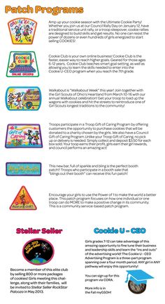 Girl Scout Cookie “Walk About” Badge/Patch 2019 Girl Scout Cookie “Walk About” Badge/Patch 2019