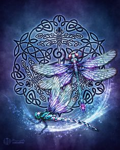 Ashwood Arts Short Sleeve t-Shirt Celtic Raven Fey