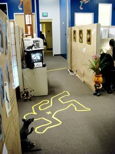 halloween decorating ideas for office