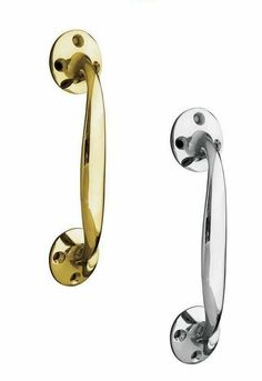 Available In Polished Brass /& Polished Chrome Fleur de lys Handle 100mm 175mm