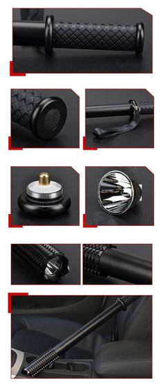 DANIU Outdoor Emergency Anti Wolf Self Defense Tools Torch Lamp Powerful Tracked
