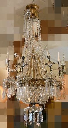 Crystal Lighting Palace Venetian 5 Light Crystal Chrome FInish Chandelier, Clear from Houzz | Martha Stewart Crystal Lighting Palace Venetian 5 Light Crystal Chrome FInish Chandelier, Clear from Houzz | Martha Stewart