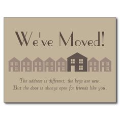 were moving change of address cards free printables pinterest free printables change and cards