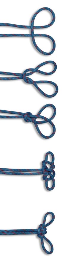 How to tie a Spanish Bowline