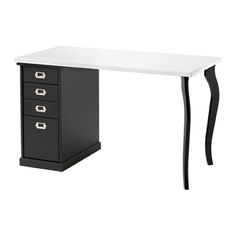 Table with drawers, KLIMPEN / LALLE Mesa De Fazenda, Mesa Ikea, Sala Polivalente