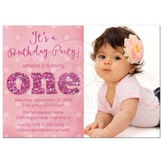 1st Birthday And Christening Baptism Invitation Sample Baptism
