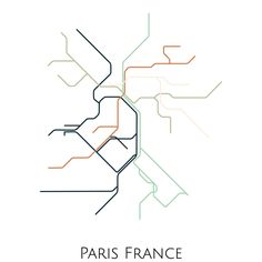 paris metro map