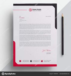 professional letter header