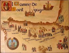 9 Ideas De Mapas Camino De Santiago Santiago Camino