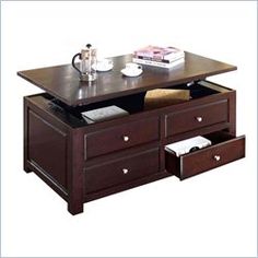 36 Best Home Lift Up Coffee Tables Images On Pinterest Acme Furniture Malden Lift Top Coffee Table In Espresso 380 Free Shipping With