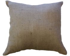 Caffeteria Design Rustic Cushion Coffee Sack Shabby Chic Hessian Jute 18 Inch