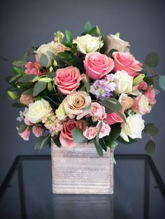 125 Best Cveke Vo Box Images In 2019 Flower Arrangements 10 Vday Wood Box Arrangement Pink And White Tall In Hallandale Beach Fl K Flowers