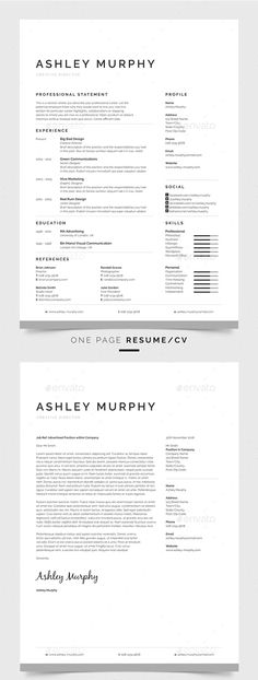 Damien Resume Design Carnationdamien Auf Pinterest