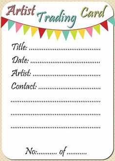 artist trading card atc index card rolodex ideas pinterest printable rolodex cards