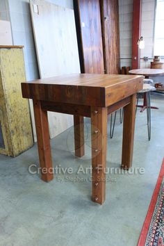 96 Best Kitchen Tables & Islands images Art furniture, Kitchen tables, Creative art