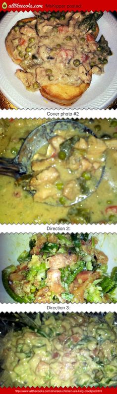 162 best a la king chicken ham tuna turkey recipes images on sheree s chicken a la king crockpot