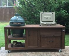 81 Best Green Egg Grill Tables Cabinets Images On Pinterest In Green Egg Grill Do Joe Table Eggs Grilling