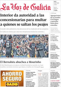 Titulares Y Portada Del 7 De Enero De 2013 Del Diario La Voz De Galicia Que Te Parecio Este Día