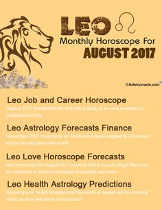 leo monthly horoscope ask oracle predictions for august leo monthly horoscope ask oracle predictions for august