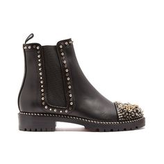 christian louboutin notting hill 25 studded leather chelsea boots christian louboutin notting hill 25 studded leather chelsea boots