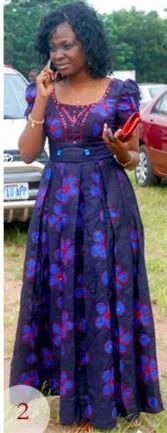 modèle robe pagne africain Plus