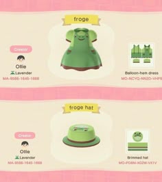froggy acnhcustomdesigns acnh villagers lisi horizons animalcrossing