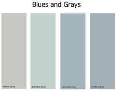 Colors Of Gray Paint soft blue paint colors - palladian blue & wedgewood gray Colors Of Gray Paint soft blue paint colors - palladian blue & wedgewood gray