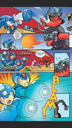 MEGA MAN #3 Spaz Cover VG+