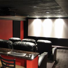 basement theater idea realistic space and cost arrangement home