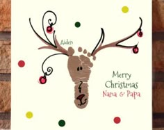 your childs actual footprints footprint art by myforeverprints baby christmas crafts christmas plates baby - Footprint Christmas Crafts your childs actual footprints footprint art by myforeverprints baby christmas crafts christmas plates baby - Footprint Christmas Crafts