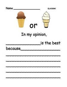 Science Essay Topic Opinion Writing My Favorite Sweets Health And Fitness Essays also Classification Essay Thesis Toys Opinion Writing Favorite Toys Kindergarten Writing Written Essay Papers