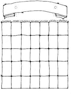 printable blank calendar template organizing blank print a blank calendar